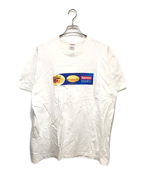 SUPREME（シュプリーム）SUPREME (シュプリーム) Spaghetti Tee プリントTシャツ ホワイト サイズ:XLの古着・服飾アイテム