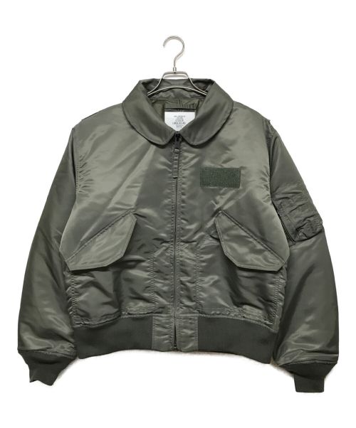 waiper（ワイパー）waiper (ワイパー) 最初期型 CWU-45/Pフライトジャケット SAGE セージグリーン サイズ:LARGE（42-44）の古着・服飾アイテム