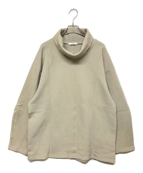 CLANE（クラネ）CLANE (クラネ) スタンド ネック ワイド トップス - STAND NECK WIDE TOPS BEIGE サイズ:2の古着・服飾アイテム