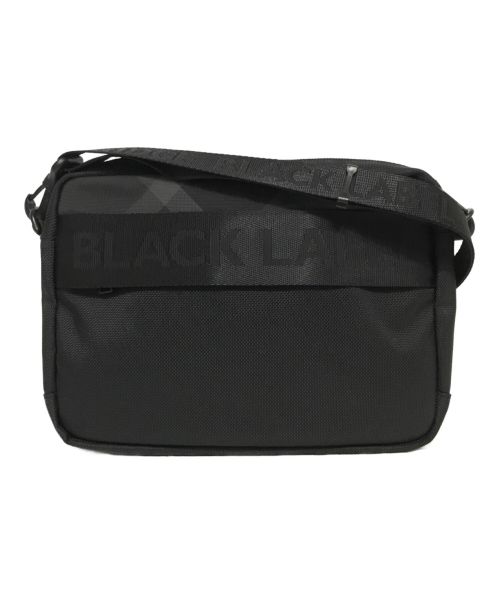 BLACK LABEL CRESTBRIDGE（ブラックレーベル クレストブリッジ）BLACK LABEL CRESTBRIDGE (ブラックレーベル クレストブリッジ) ショルダーバッグ ブラックの古着・服飾アイテム