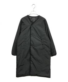 nanamica（ナナミカ）の古着「Reversible Down Coat リバーシブルダウンコート」｜ブラック