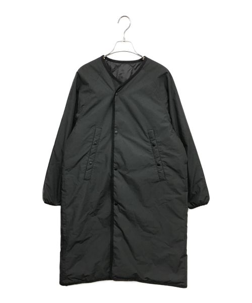 nanamica（ナナミカ）nanamica (ナナミカ) Reversible Down Coat リバーシブルダウンコート ブラック サイズ:WSの古着・服飾アイテム