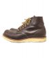 RED WING (レッドウィング) 8134 レザーブーツ ブラウン サイズ:UK 7：9800円