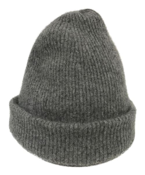 Plage（プラージュ）Plage (プラージュ) fluffy beanie ニットキャップ グレーの古着・服飾アイテム