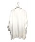 Y's (ワイズ) HARD TWISTED PLAIN STITCH LEFT POCKET PULLOVER 半袖カットソー Tシャツ ホワイト サイズ:2：8000円