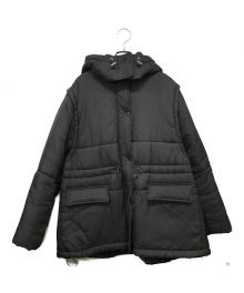 MAISON SPECIAL（メゾンスペシャル）の古着「Multiway Puffer Blouson 中綿ジャケット」｜ブラック