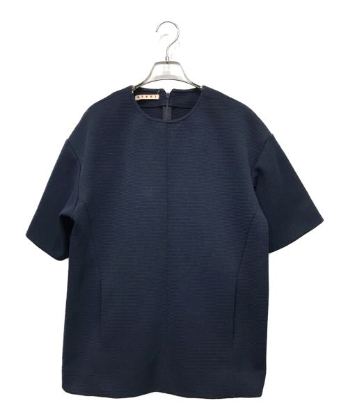 MARNI（マルニ）MARNI (マルニ) プルオーバーブラウス ネイビー サイズ:38の古着・服飾アイテム