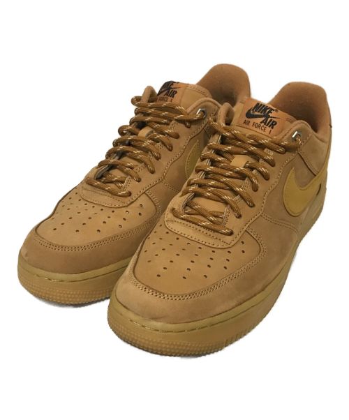 NIKE（ナイキ）NIKE (ナイキ) Air Force 1 Low Flax Wheat AF1 ローカットスニーカー ブラウン サイズ:26の古着・服飾アイテム