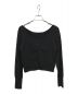 中古・古着 Ameri (アメリ) MANY WAY LAYERED KNIT TOP ブラック サイズ:S：5800円