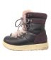 UGG (アグ) VIKI WATERPROOF レザーブーツ パープル サイズ:22cm：7800円