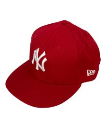 New Era（ニューエラ）の古着「9FIFTY NYキャップ」｜レッド