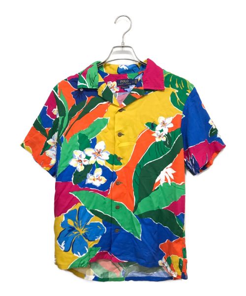 POLO RALPH LAUREN（ポロ・ラルフローレン）POLO RALPH LAUREN (ポロ・ラルフローレン) CLASSIC FIT TROPICAL FLORAL CAMP アロハシャツ マルチカラー サイズ:Sの古着・服飾アイテム