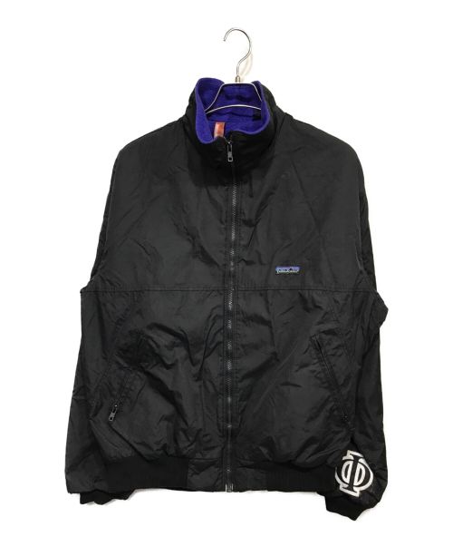 Patagonia（パタゴニア）Patagonia (パタゴニア) USA製 三角タグ シェルドシンチラ ジャケット Shelled Synchilla Jacket ブラック サイズ:Lの古着・服飾アイテム