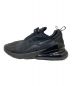 NIKE (ナイキ) AirMax270 ローカットスニーカー ブラック サイズ:27.5cm：6800円