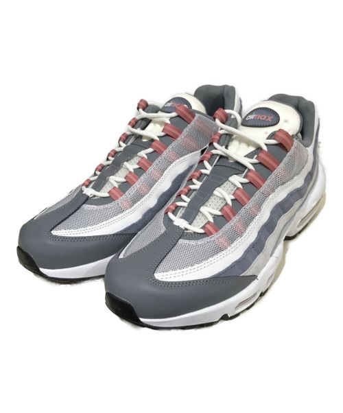 NIKE（ナイキ）NIKE (ナイキ) AIR MAX 95 vast grey/red stardust グレー サイズ:28の古着・服飾アイテム