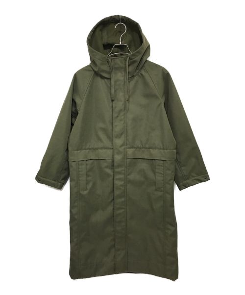 Spick and Span（スピックアンドスパン）Spick and Span (スピックアンドスパン) ボンディングフーデッドコート オリーブ サイズ:36の古着・服飾アイテム