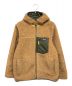 Patagonia（パタゴニア）の古着「キッズ・リバーシブル・レディ・フレディ・フーディ」｜BSNG(カーキ×ブラウン)