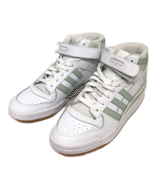 adidas（アディダス）adidas (アディダス) FORUM MID ハイカットスニーカー ホワイト サイズ:24の古着・服飾アイテム