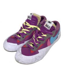 NIKE×sacai×KAWS（ナイキ×サカイ×カウズ）の古着「Blazer Low "Purple Dusk" ローカットスニーカー」｜パープル