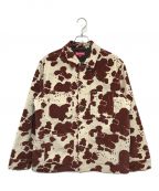 SUPREMEシュプリーム）の古着「Velvet Chore Coat ベルベット チョア コート」｜アイボリー×ブラウン