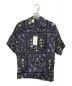 N.HOOLYWOOD（エヌ ハリウッド）の古着「Hawaiian Shirt - Black ハワイアンシャツ」｜ブラック×ネイビー