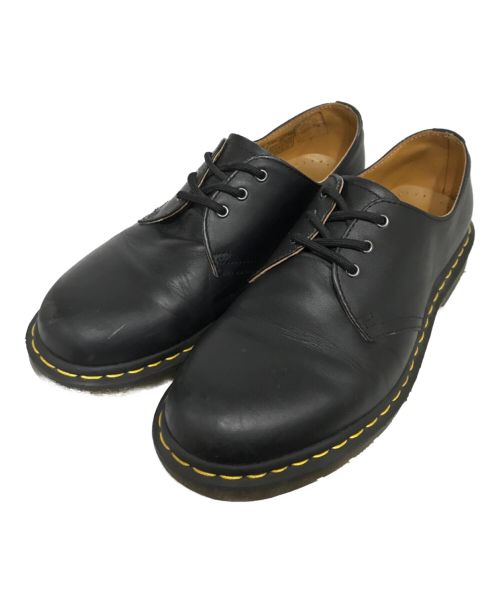 Dr.Martens（ドクターマーチン）Dr.Martens (ドクターマーチン) 1461 3ホールレザーシューズ ブラック サイズ: UK7の古着・服飾アイテム