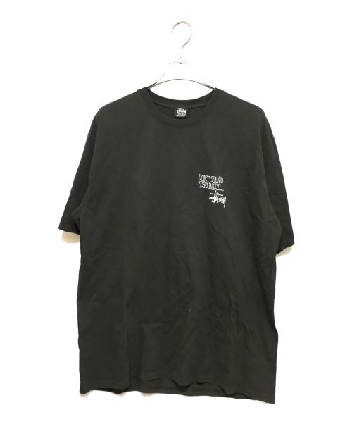 stussy（ステューシー）stussy (ステューシー) DON'T TAKE THE BAIT Tシャツ ブラック サイズ: XLの古着・服飾アイテム