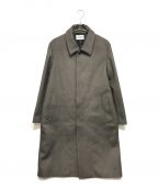 ATTACHMENTアタッチメント）の古着「WOOL CASHMERE BALMACAAN COAT/ウールカシミヤバルマカーンコート」｜グレー