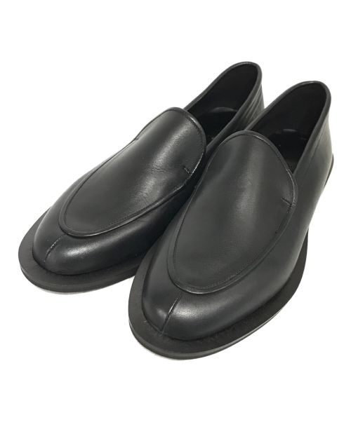 quartierglam（カルチェグラム）quartierglam (カルチェグラム) EDGE LOAFERS エッジローファー ブラック サイズ:36の古着・服飾アイテム