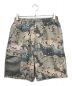 Winiche&Co.（ウィニッチ・アンド・コー）の古着「WINICHE&CO. × BEAMS JAPAN / 別注 “Downtown Desert” Camo Short Pant」｜ベージュ×ブルー