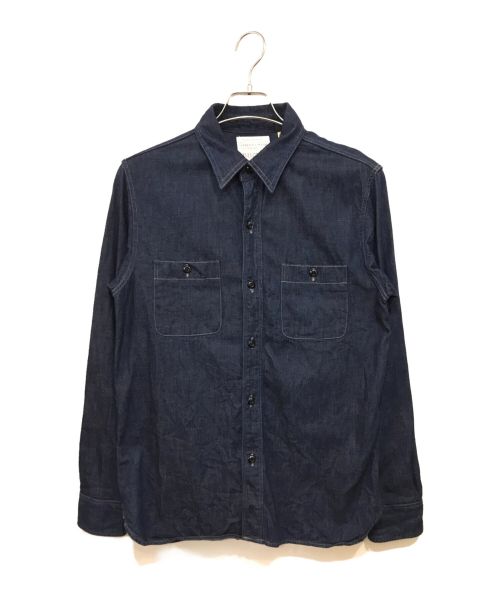 FULLCOUNT（フルカウント）FULLCOUNT (フルカウント) Denim Work Shirt デニムークシャツ インディゴ サイズ:38の古着・服飾アイテム