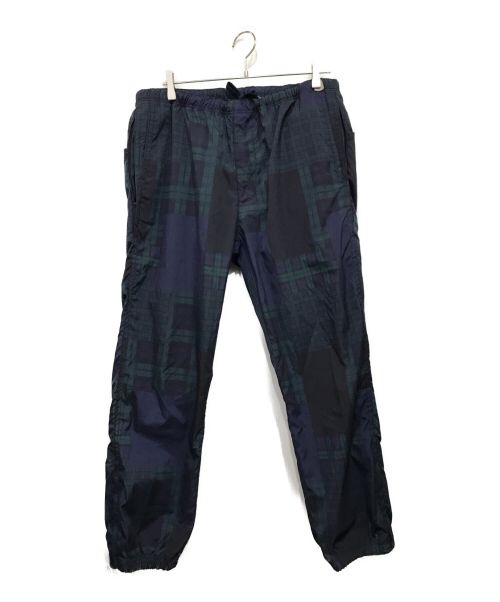 BEAMS（ビームス）BEAMS (ビームス) SSZ (エスエスズィー) SHAKA PANTS シャカパンツ ネイビー×グリーン サイズ:Mの古着・服飾アイテム