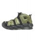 NIKE (ナイキ) AIR MORE UPTEMPO 96 ハイカットスニーカー ブラック×オリーブ サイズ:29：10000円