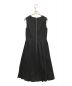 foufou (フーフー) THE DRESS #12 ノースリーブタックワンピース ブラック：2980円