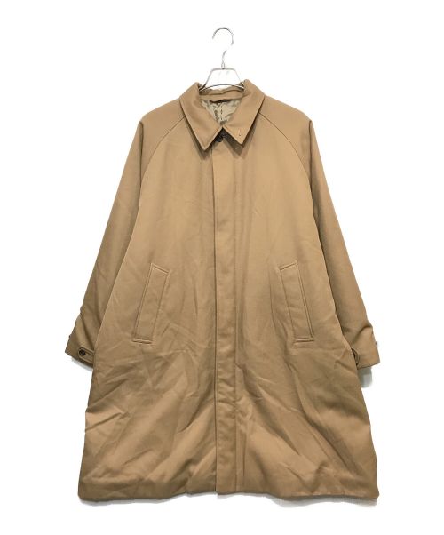 BEAMS（ビームス）BEAMS (ビームス) イージーフィット ステンカラーコート ブラウン サイズ:Lの古着・服飾アイテム