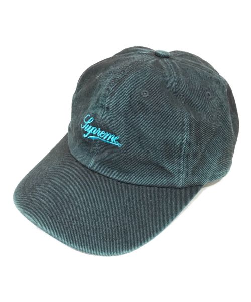 SUPREME（シュプリーム）SUPREME (シュプリーム) Washed Twill 6-Panel キャップ ブルーの古着・服飾アイテム