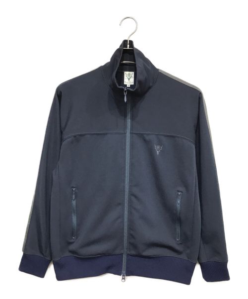 South2 West8（サウスツー ウエストエイト）south2 west8 (サウスツー ウエストエイト) TRAINER JACKET トレイナージャケット ネイビー サイズ:Sの古着・服飾アイテム