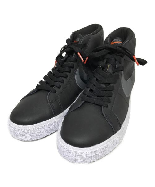 NIKE（ナイキ）NIKE (ナイキ) SB ZOOM BLAZER MID ISO ハイカットスニーカー ブラック サイズ:29の古着・服飾アイテム