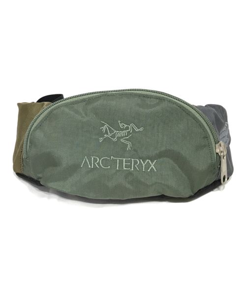 ARC'TERYX（アークテリクス）ARC'TERYX (アークテリクス) BEAMS (ビームス) URBAN FANNY ウエストバッグ グリーン×ブラックの古着・服飾アイテム