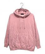 WIND AND SEAウィンド アンド シー）の古着「pigment-dye HOODIE パーカー」｜ピンク