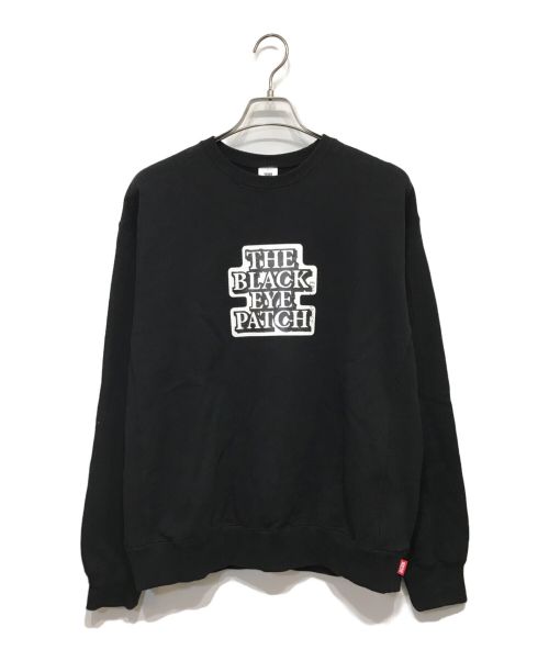 THE BLACK EYE PATCH（ブラックアイパッチ）THE BLACK EYE PATCH (ブラックアイパッチ) OG LABEL L/S ブラック サイズ:Mの古着・服飾アイテム