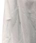 中古・古着 GROUND Y (グラウンドワイ) 半袖レイヤードデザインシャツ ブラック×ホワイト サイズ:1：8000円