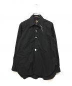 Needlesニードルズ）の古着「Pinhole Regular Collar EDW Shirt シャツ」｜ブラック