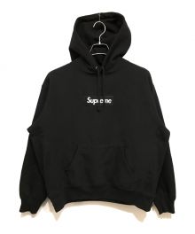 SUPREME（シュプリーム）の古着「Box Logo Heeded Sweatshirt パーカー」｜ブラック