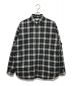 DIESEL（ディーゼル）の古着「S DEWNY DOUBLE CHECK A シャツジャケット」｜グレー×インディゴ