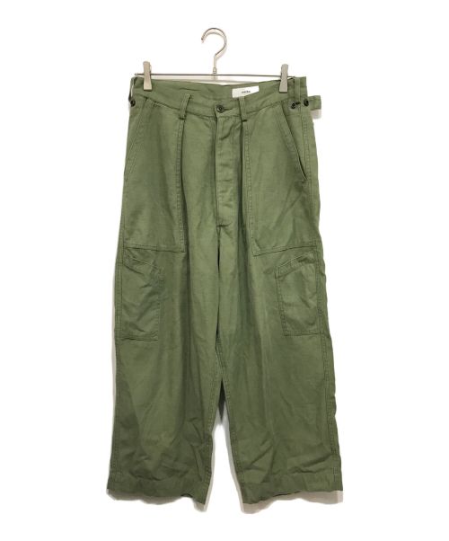 MARKA（マーカ）MARKA (マーカ) BAKER PANTS OLIVE カーゴパンツ オリーブ サイズ:1の古着・服飾アイテム