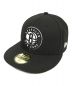 New Era（ニューエラ）の古着「59FIFTY BROOKLYN キャップ」｜ブラック