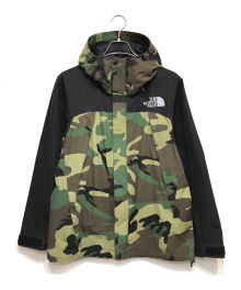 THE NORTH FACE（ザ ノース フェイス）の古着「NOVELTY MOUNTAIN JACKET ウッドランドカモ ノベルティマウンテンジャケット」｜オリーブ