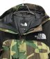 中古・古着 THE NORTH FACE (ザ ノース フェイス) NOVELTY MOUNTAIN JACKET ウッドランドカモ ノベルティマウンテンジャケット オリーブ サイズ:S：20000円