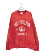 SOMEITサミット）の古着「W.E.C L/S VINTAGE TEE プリントカットソー」｜レッド